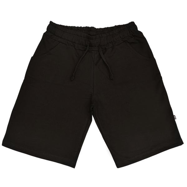 Ανδρική βερμούδα PROD - 1225006 - simple shorts μαύρο