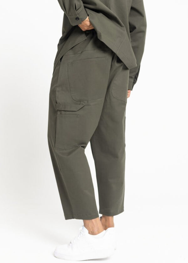 Ανδρικό παντελόνι Devoted-13337K-Carpenter Pants Olive