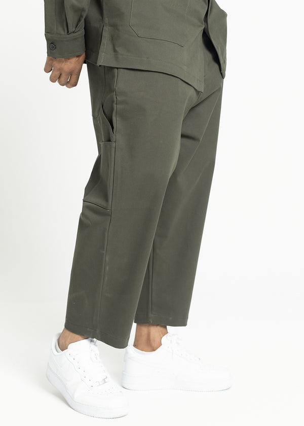 Ανδρικό παντελόνι Devoted-13337K-Carpenter Pants Olive