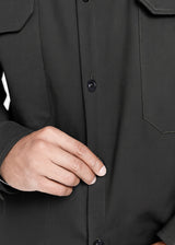 Ανδρικό πουκάμισο Devoted-14101B-Shirt with Pockets Black