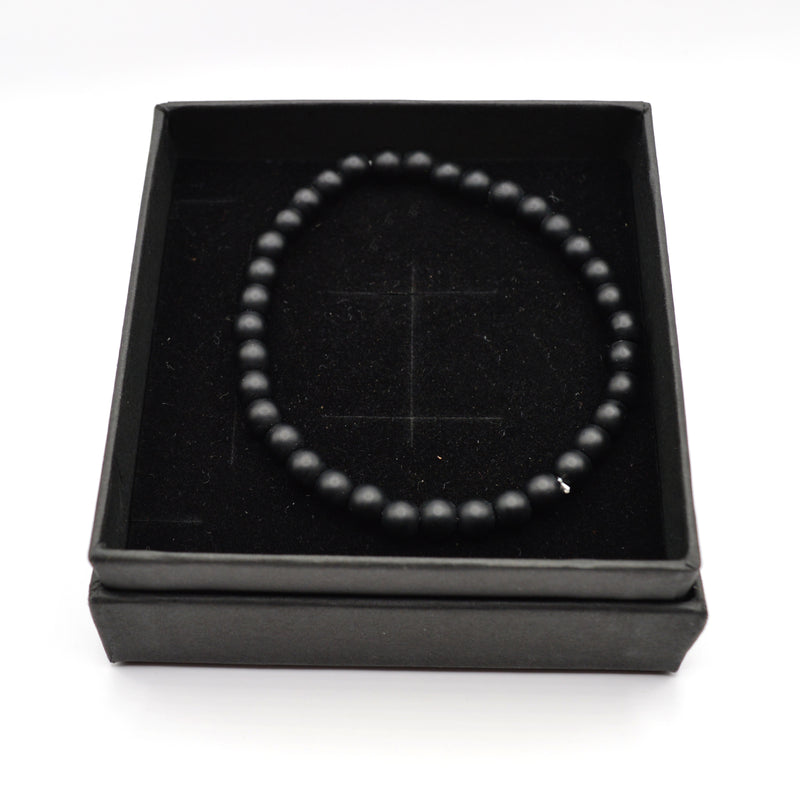 Gang - GNG006 - high quality black steel  bracelet - black