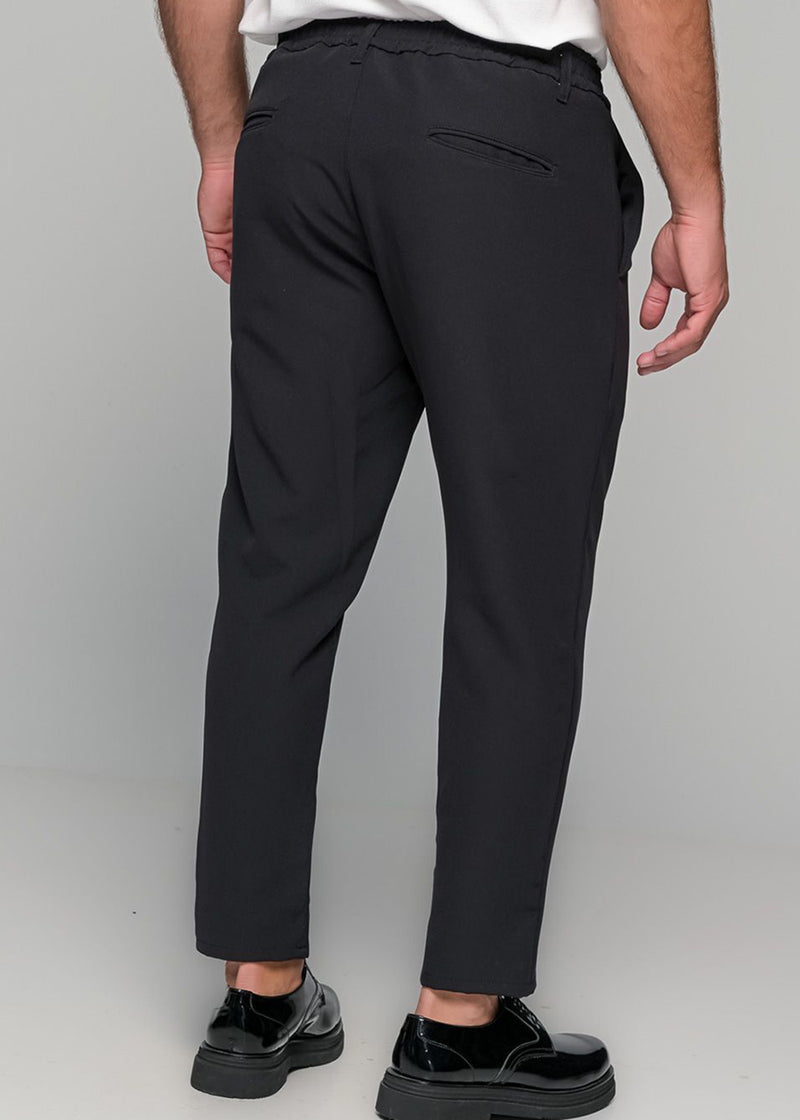 Ανδρικό σετ Ben Tailor-1500-Notte-black-Πουκάμισο-Παντελόνι