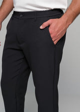 Ανδρικό σετ Ben Tailor-1500-Notte-black-Πουκάμισο-Παντελόνι