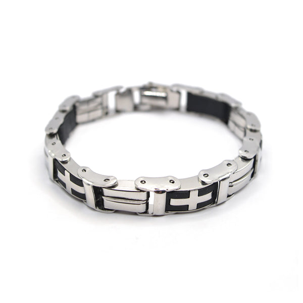 Gang - GNG060 - high quality stainless bracelet - silver