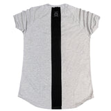 Vinyl art clothing - 17350-grey - greylined t-shirt