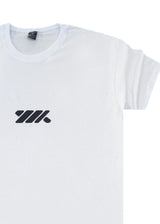 Κοντομάνικη μπλούζα Body Staff - BS-220 - spiral logo regular fit t-shirt λευκό