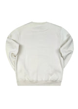 HENRY CLOTHING - Ανδρικό φούτερ με κέντημα regular fit - Stone 3-811