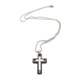 Gang - GNG102 - high quality stainless steel cross chain - silver