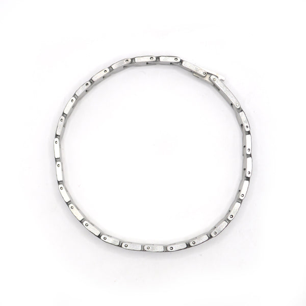 Gang - GNG057 - high quality stainless bracelet - silver