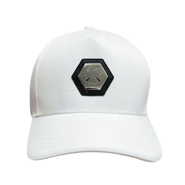 Καπέλο Vinyl - 19050-02 - metallic logo cap λευκό