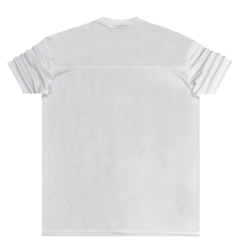 Vinyl art clothing - 19106-02 - t-shirt oversized polyester - white