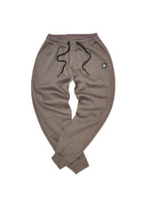 Ανδρική φόρμα με λάστιχο New Wave Clothing-192-32-basic pants regular fit brown