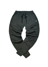 Ανδρική φόρμα με λάστιχο New Wave Clothing - 192-32 - basic pants regular fit σκούρο χακί