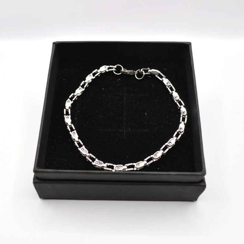 Gang - GNG019 - high quality stainless steel bracelet - silver