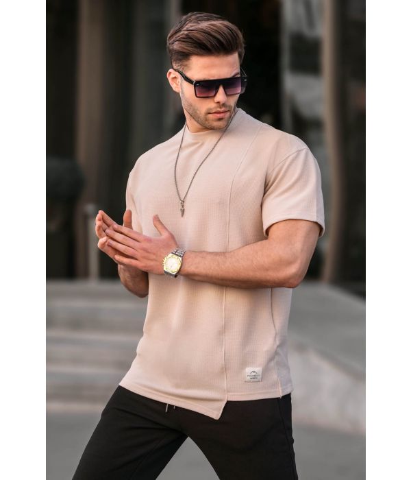 Madmext - MDXT.1004 - t-shirt tito - beige