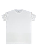 Ανδρική κοντομάνικη μπλούζα Vittorio - 200-24-110 - basic tee regular fit off white