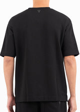 Ανδρική κοντομάνικη μπλούζα Vittorio-200-2526-SENTO black oversized