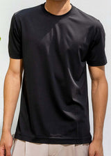 VITTORIO -Ανδρικό t-shirt oversized - Μαύρο 200-26-007