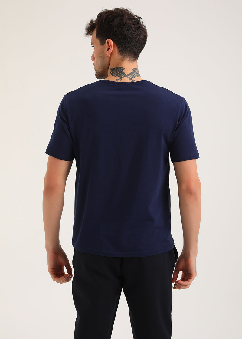 New World Polo - POLO-2023 - surf bear t-shirt - navy