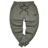 Close society - W24-102 - patch logo sweatpants - khaki