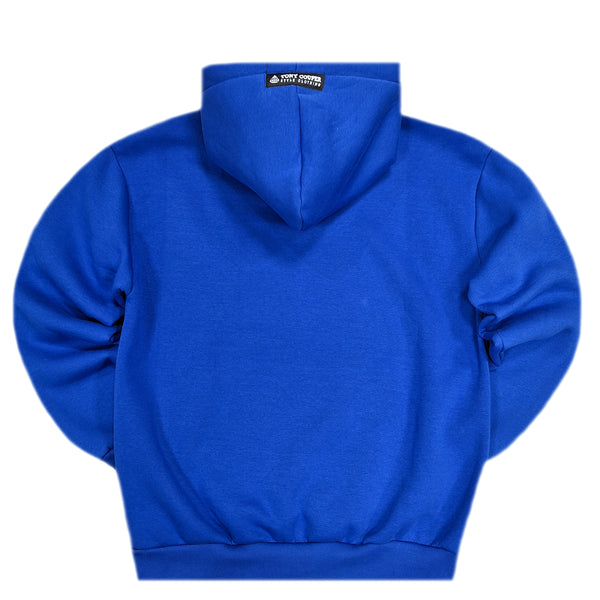 Tony couper  - H24/21 - classic hoodie - blue