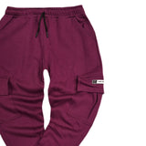 Tony couper - F24/26 - cargo sweatpants - magenta