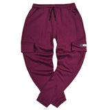 Tony couper - F24/26 - cargo sweatpants - magenta