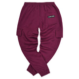 Tony couper - F24/26 - cargo sweatpants - magenta