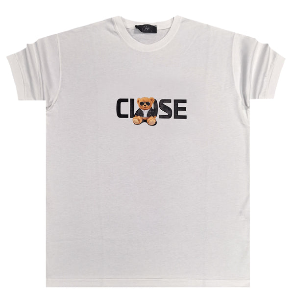 Close society - S24-203 - cool teddy tee - white