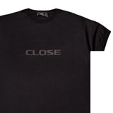 Close society - S24-215 - big simple logo tee - black