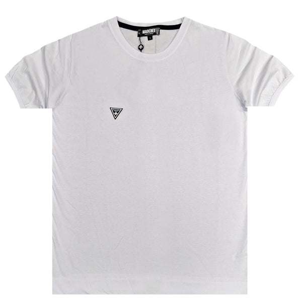 Κοντομάνικη μπλούζα Magic bee - MB2401 - classic logo λευκό