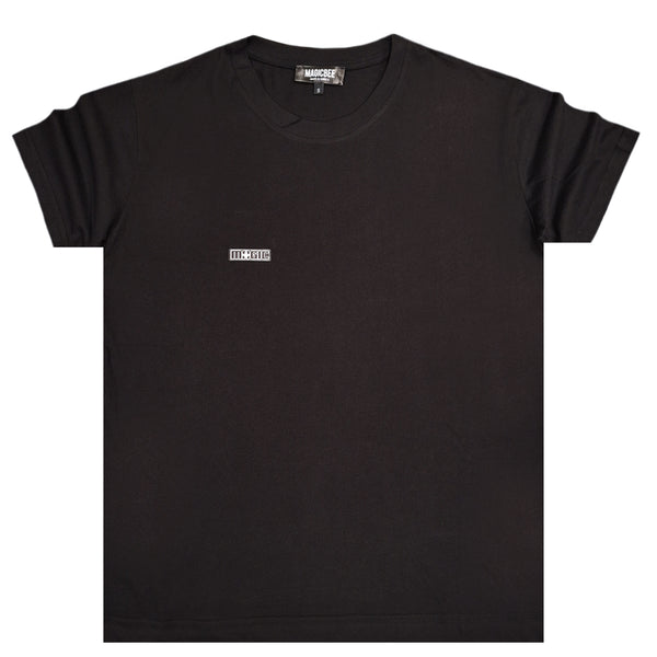 Κοντομάνικη μπλούζα Magic bee - MB2418 - back logo μαύρο