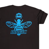 Magic bee - MB2418 - back logo tee - black