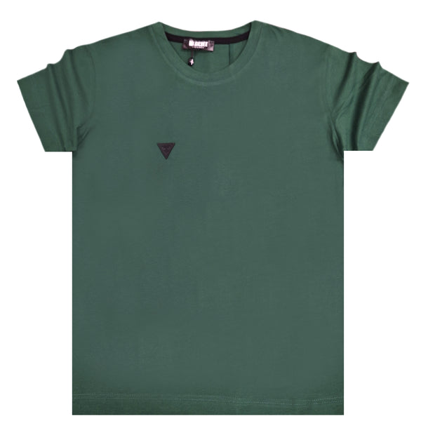 Ανδρική κοντομάνικη μπλούζα Magic bee - MB2409 - back logo πράσινο