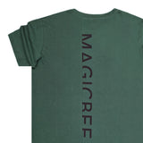 Magic bee - MB2409 - back logo tee - green