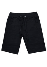 Ανδρική βερμούδα  - GUF - MMSL00002 - basic shorts slim  fit μαύρο