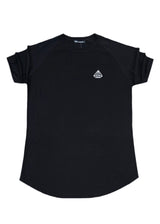 Ανδρική κοντομάνικη μπλούζα Tony couper - TC25/12 - diamond logo regular fit t-shirt μαύρο