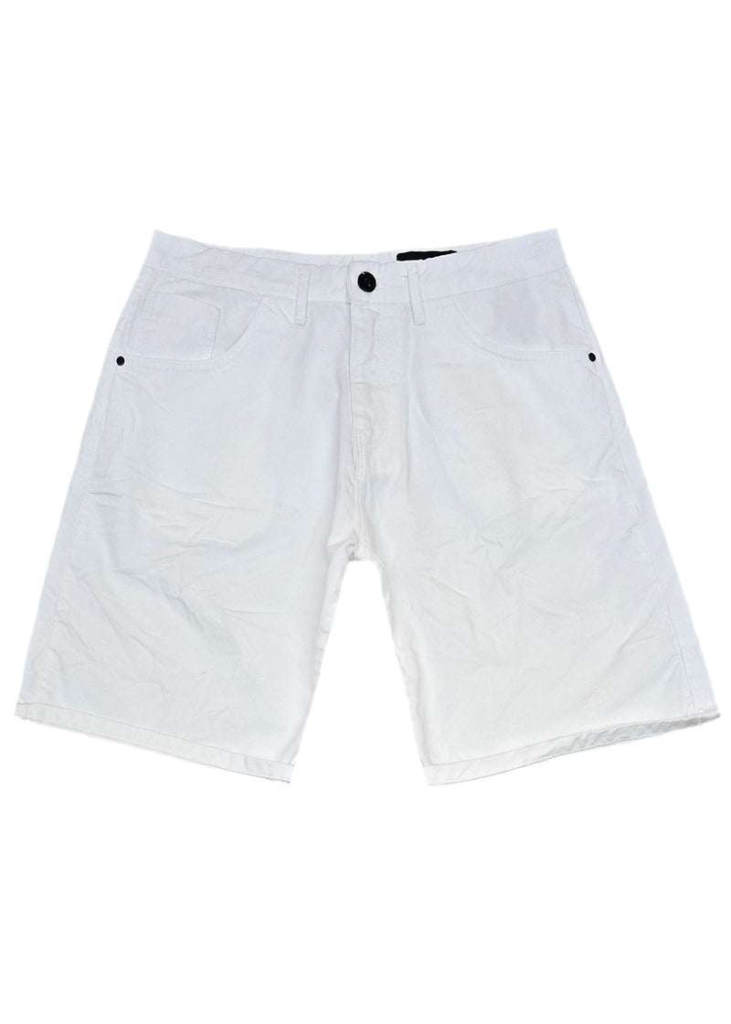 Ανδρική βερμούδα Cosi jeans - 63-SARDHE - basic jeans shorts λευκό