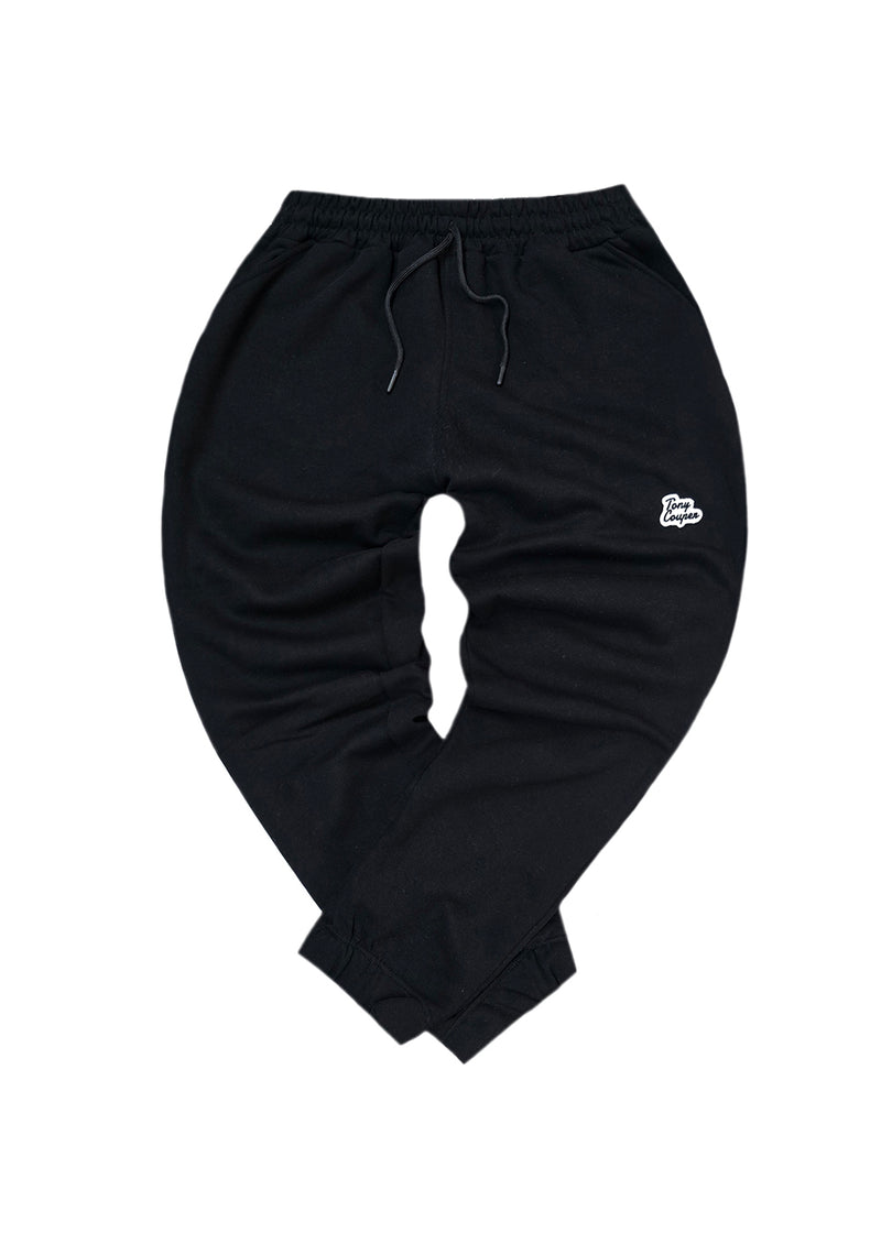 Ανδρική φόρμα Tony Couper - F25/6 - black cloud logo regular fit μαύρο