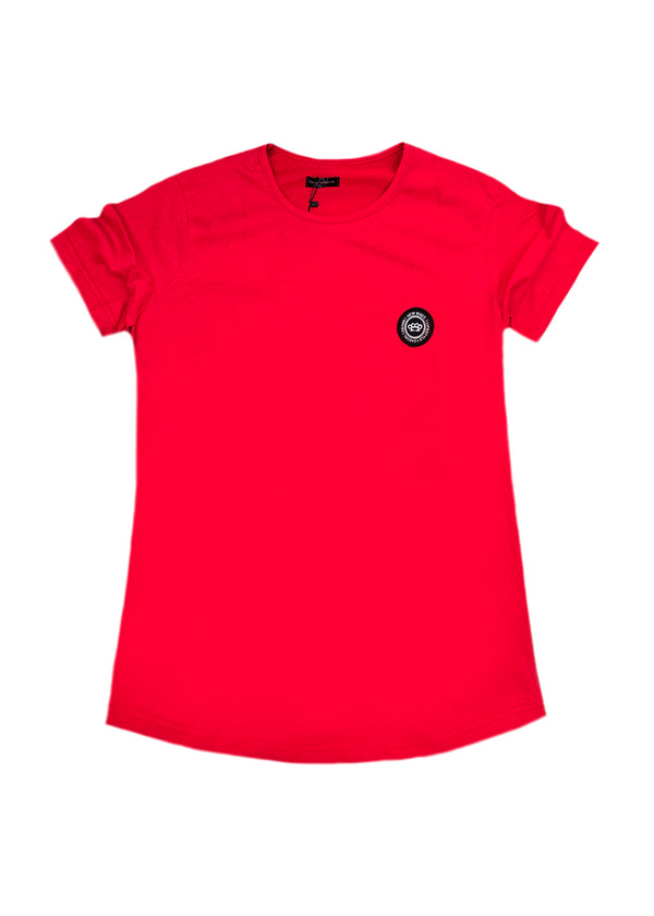 Ανδρική κοντομάνικη μπλούζα New wave clothing - 211-33 - mouse logo κόκκινο