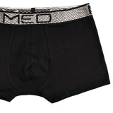 MED - 2112214-SILVER - silver accent boxer - black.