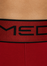 Ανδρικό εσώρουχο μπόξερ MED - LOGAN - 2112280-19-095  red/dark