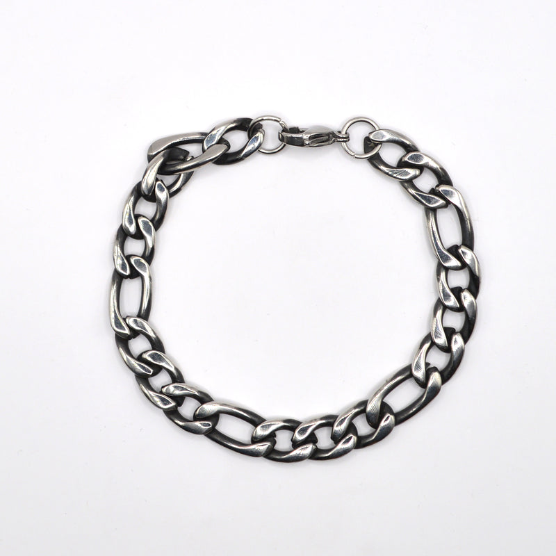 Gang - GNG017 - high quality stainless steel bracelet - silver