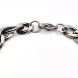 Gang - GNG017 - high quality stainless steel bracelet - silver