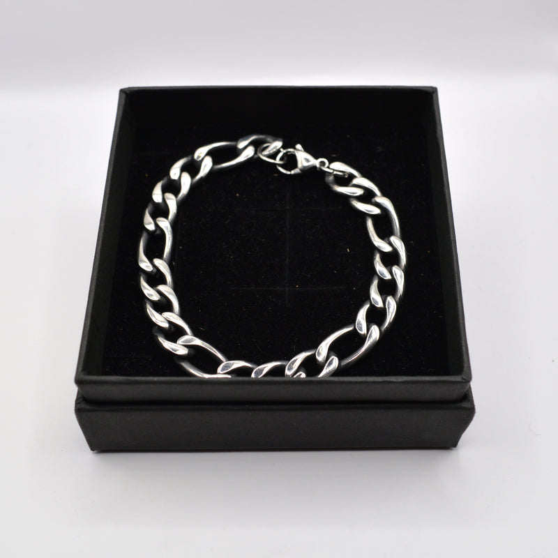 Gang - GNG017 - high quality stainless steel bracelet - silver