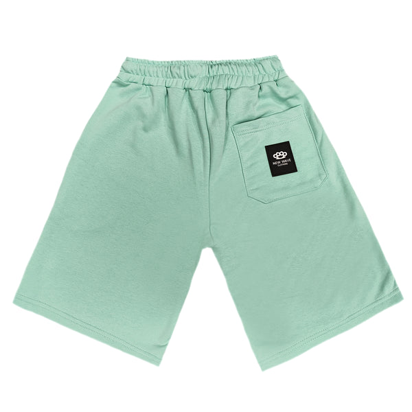 Βερμούδα New wave clothing - 231-10 - simple shorts βεραμάν