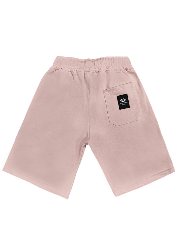 Βερμούδα New wave clothing - 231-10 - simple shorts ροζ