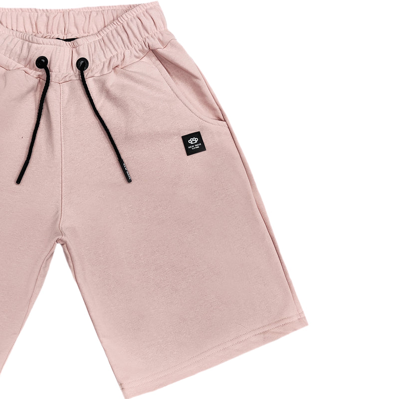 New wave clothing - 231-10 - simple shorts - pink