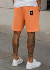 Βερμούδα New wave clothing - 231-10 - simple shorts  ανοιχτό πορτοκαλί