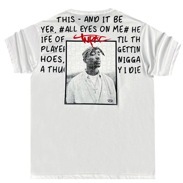 New wave clothing - 241-38 - 2 PAC t-shirt - white